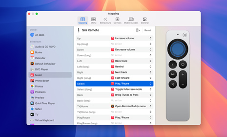 - control your Mac with remotes, iPhone, iPad, Remote and Apple TV